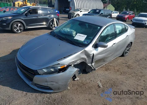 2015 Dodge Dart Se из США, поврежденный, VIN 1C3CDFAA2FD391864